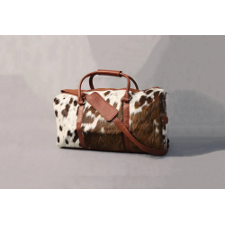 Genuine Cowhide Duffel Bag