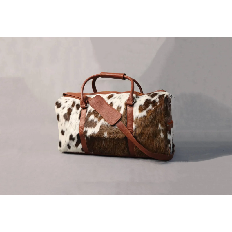 Genuine Cowhide Duffel Bag