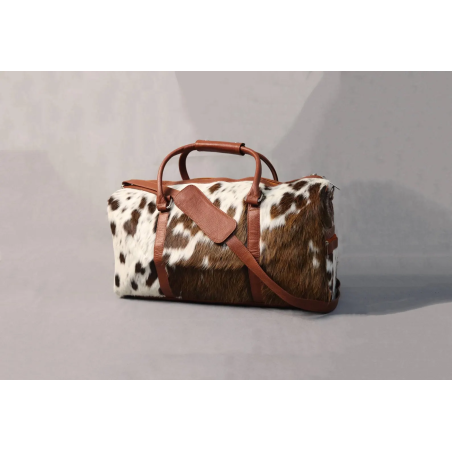 Genuine Cowhide Duffel Bag