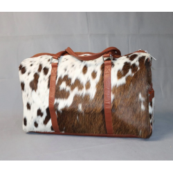 Genuine Cowhide Duffel Bag
