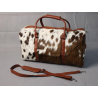 Genuine Cowhide Duffel Bag