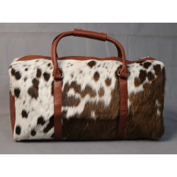 Genuine Cowhide Duffel Bag
