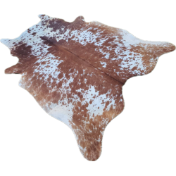Black and white Cowhide Rug | Hair on hide | Natural cowhide Rug