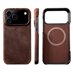 iPhone 18 Pro Vintage Cowhide Leather Case