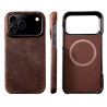 iPhone 18 Pro Vintage Cowhide Leather Case